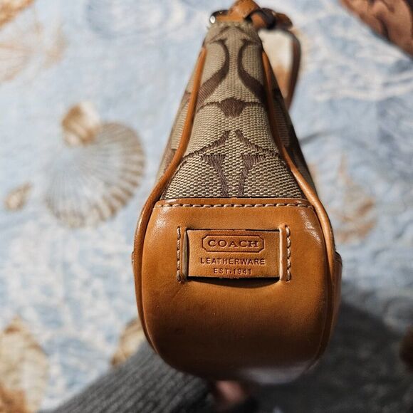 2002 Vintage y2k Coach Demi Shoulder Bag in Signature Monogram Purse - Picture 6 of 7